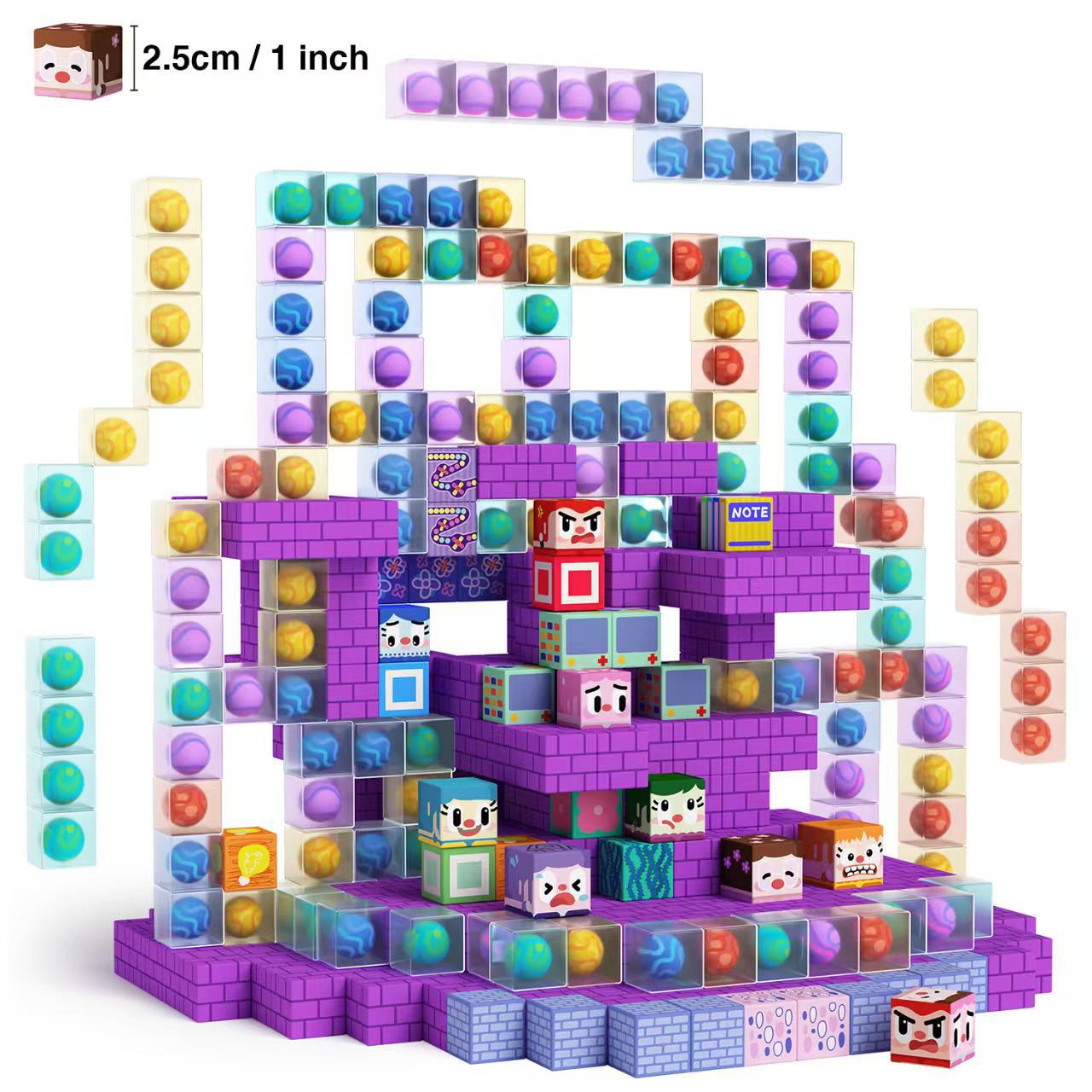 Mood Matrix -100PCS Magnetic Building Blocks