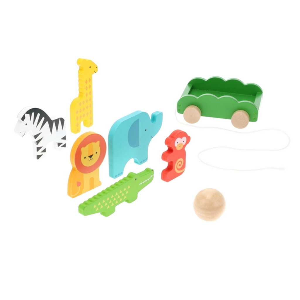 Safari Animals Wooden Bowling – Chelan Toys & Sweets