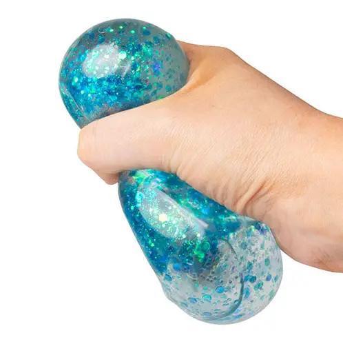 Scrunchems® Glitter Sugar Cube Stress Ball | Sensory Gel