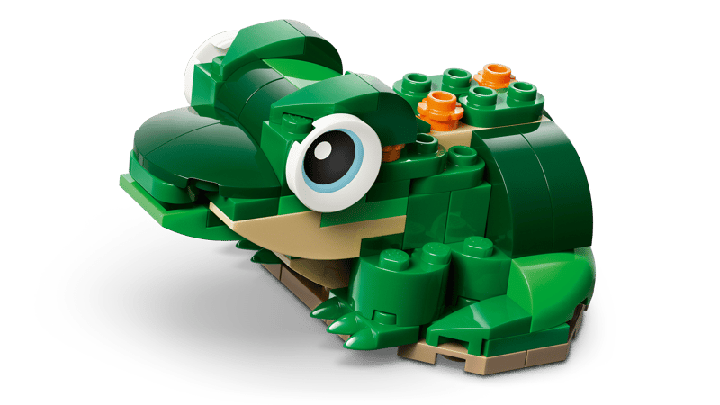 31377 Turtle with a Water Lily Flower