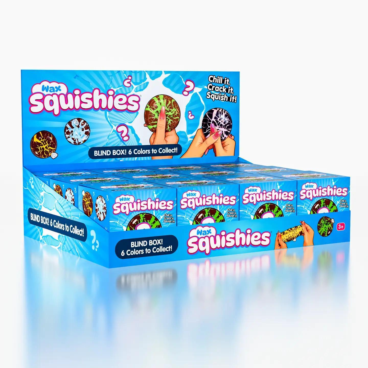 Wax Clay Squishies Mystery Wax Crack Fidget Toy Blind Box
