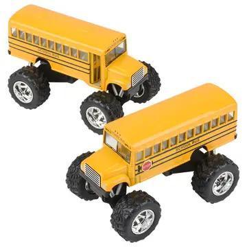 TS - 5" DIECAST PULL BACK BIG
WHEEL SCHOOL BUS (12