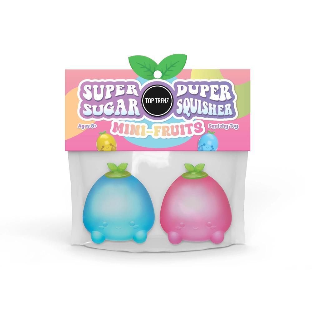 Super Duper Sugar Squisher - Mini Fruits 2 Pack set