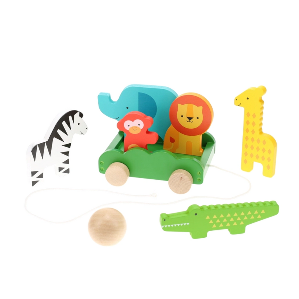 Safari Animals Wooden Bowling – Chelan Toys & Sweets