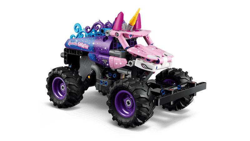 42220 Monster Jam Sparkle Smash Pull-Back
