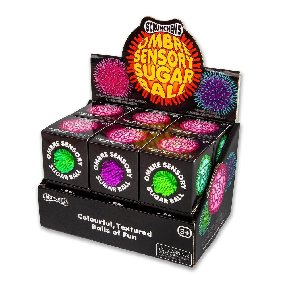 Scrunchems® Ombre Sensory Sugar Ball Squishy Fidget Toy 1pc