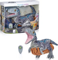 WOW! JURASSIC BABY BLUE RAPTOR PUPPETRONIC REAL
