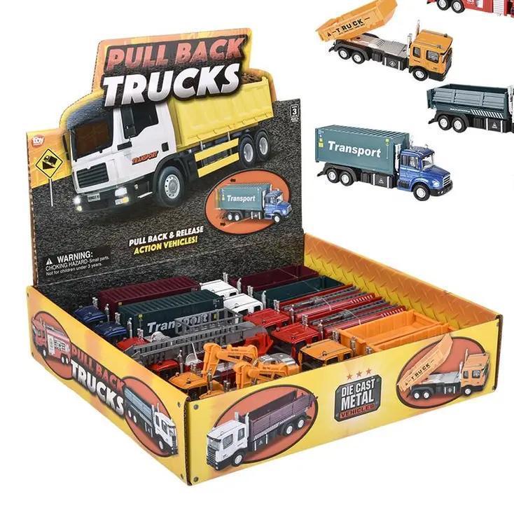 6" DIECAST PULL BACK TRUCK
ASSORTMENT 12PCS/DISP