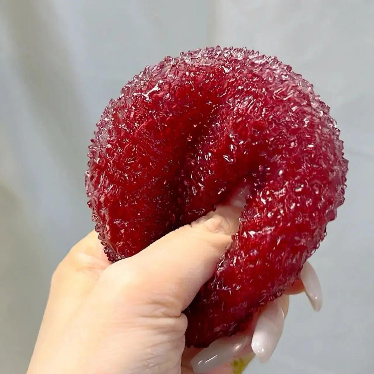 Single Bayberry Slush Stress Relief Ball Sensory Fidget Toy ASMR Cute Desk Toy Chiboki Studio