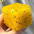 Passion Fruit Slush Cube Stress Relief Ball ASMR Fidget Toy Sensory Kawaii Gift Chiboki Studio