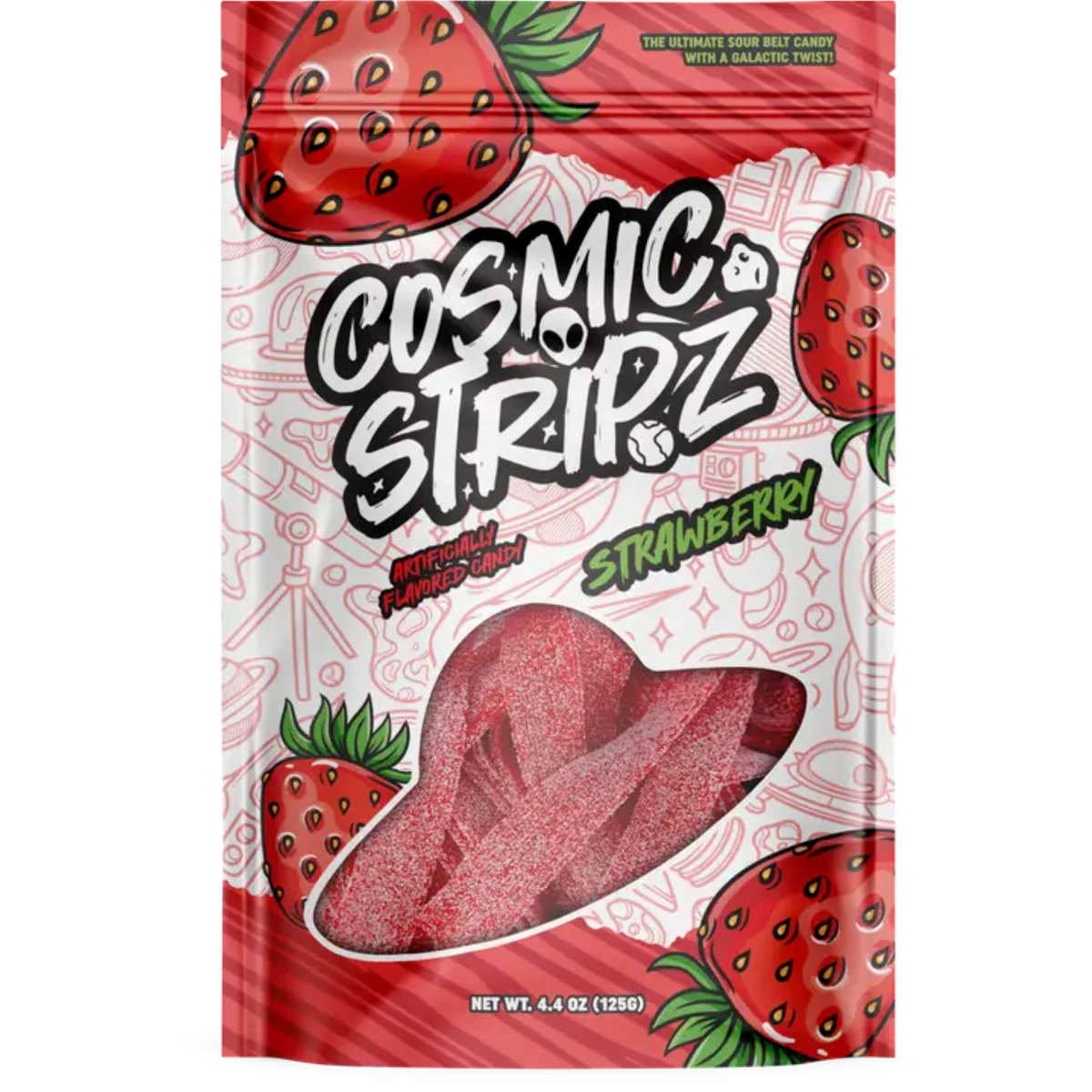 Cosmic Stripz Strawberry 4.4 oz