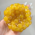 Orange Popping Boba Jumbo Stress Relief Ball ASMR Squeeze Toy Sensory Fidget Toy Kawaii Chiboki Studio