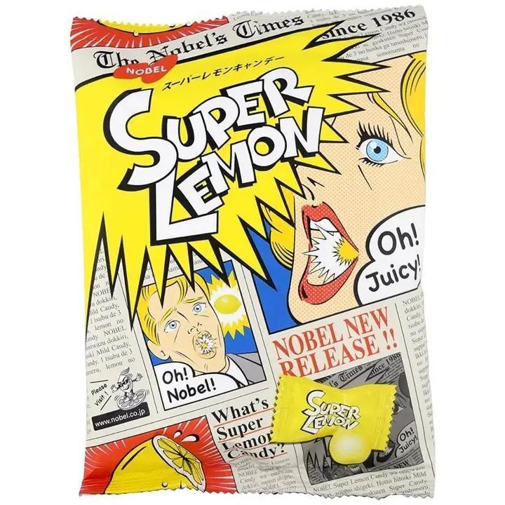 Nobel Super Lemon Candy 82g (Japan)