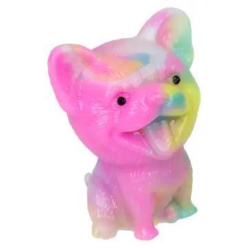 2.75" STICKY RAINBOW CORGI