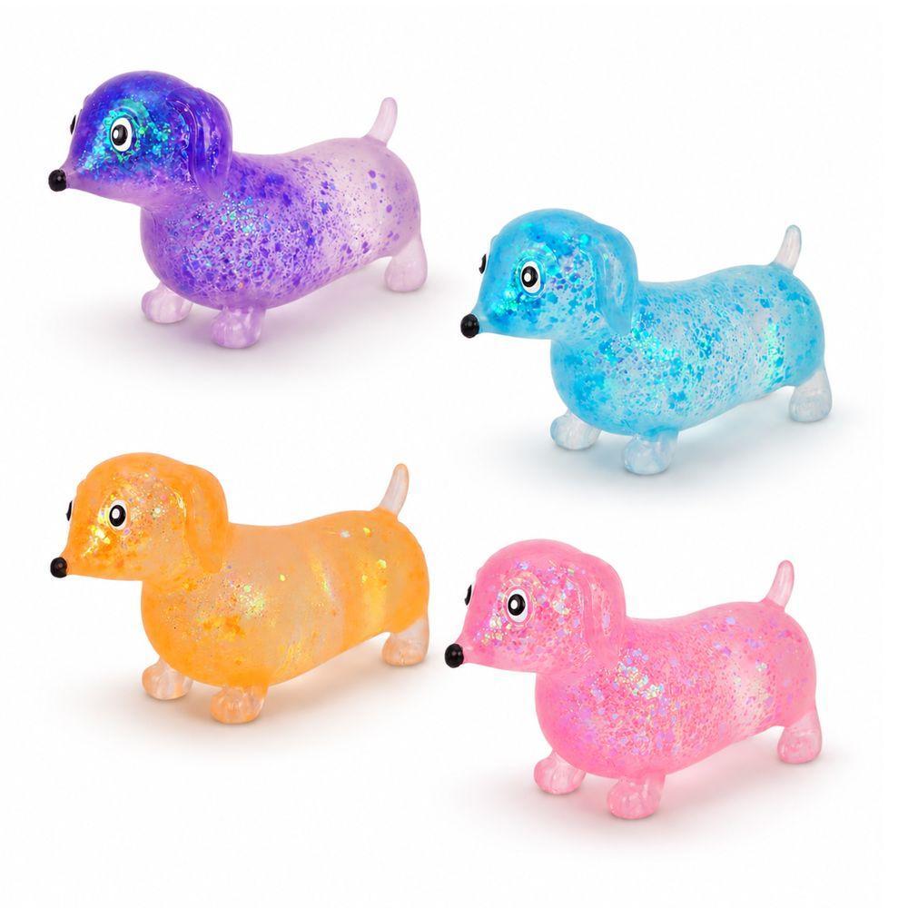 Glitter Stretch Dachshund