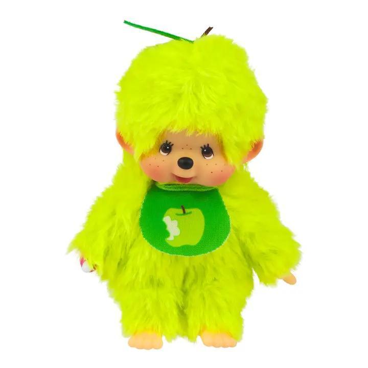Monchhichi MCC Fruit - Plush Apple Green, 5.5 in