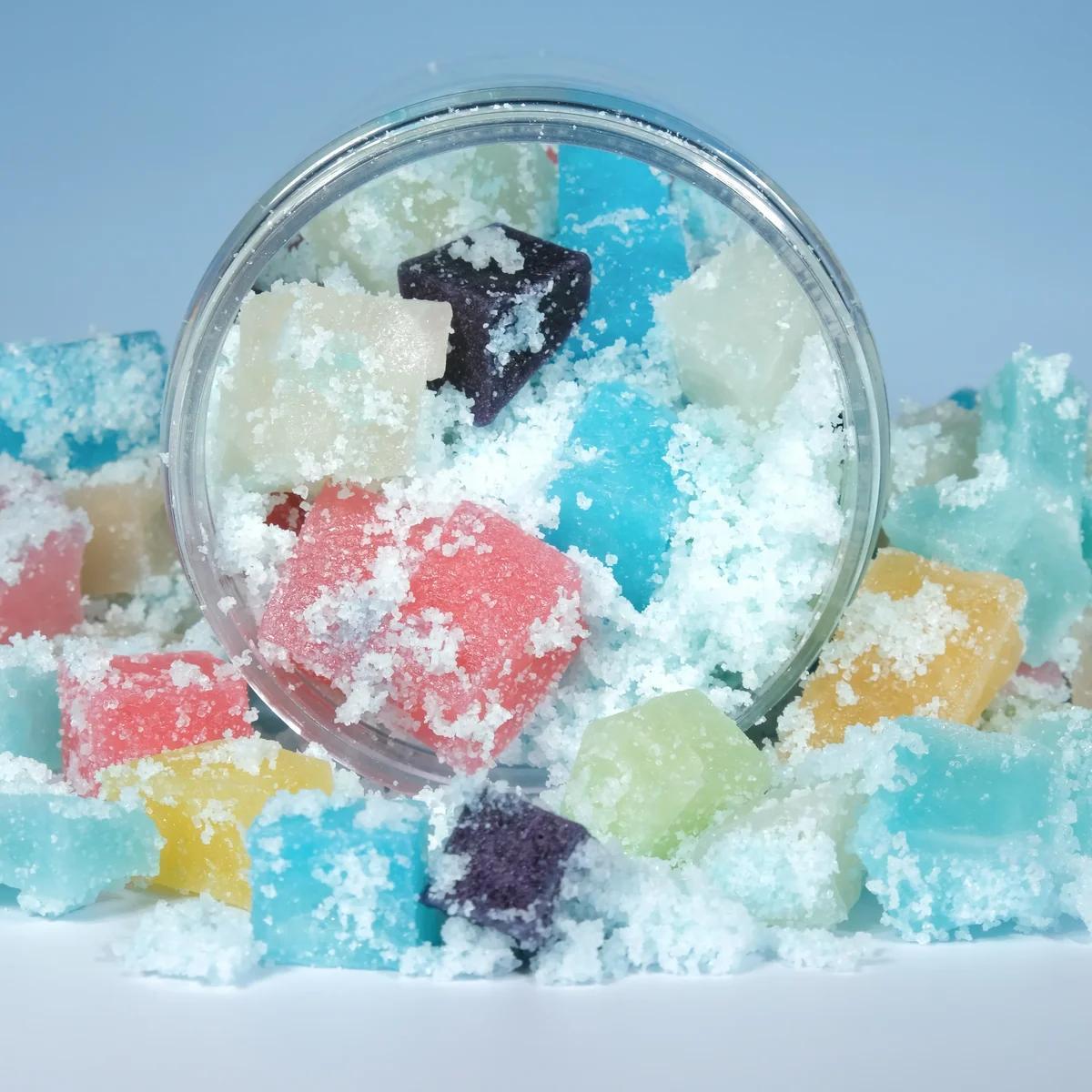 Sizzle Bites Xtreme Sour Sticky Crystal Candy