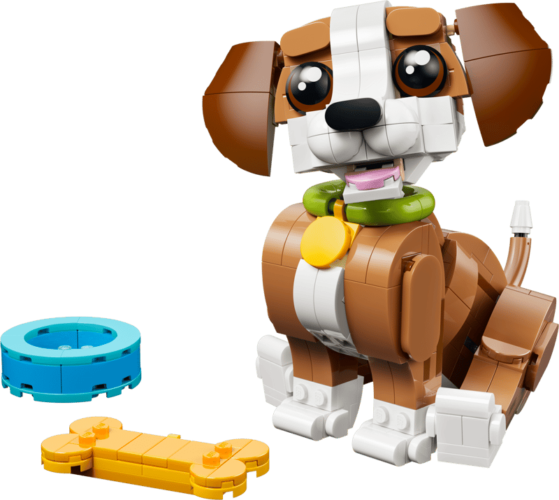 31382 Cute Animals: Playful Puppy Dog