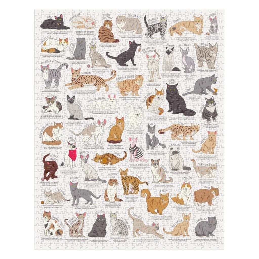 Cat Lover's 1000 Piece Jigsaw Puzzle – Chelan Toys & Sweets