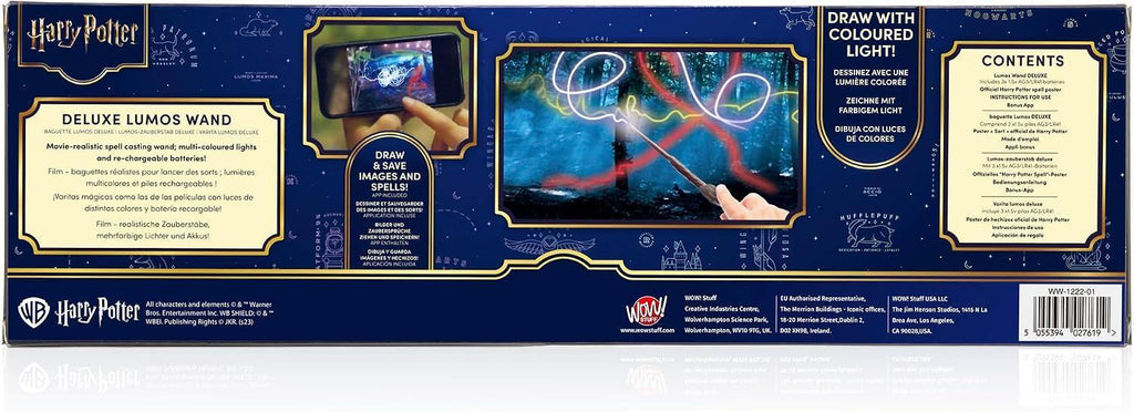 WOW! HARRY POTTER DELUXE WAND HERMIONE