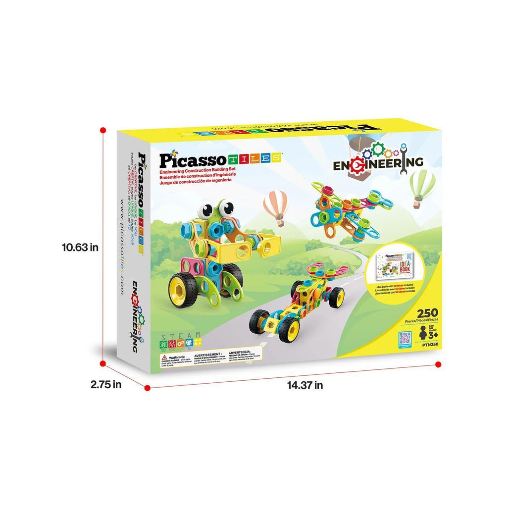 PicassoTiles Engineering Construction Set