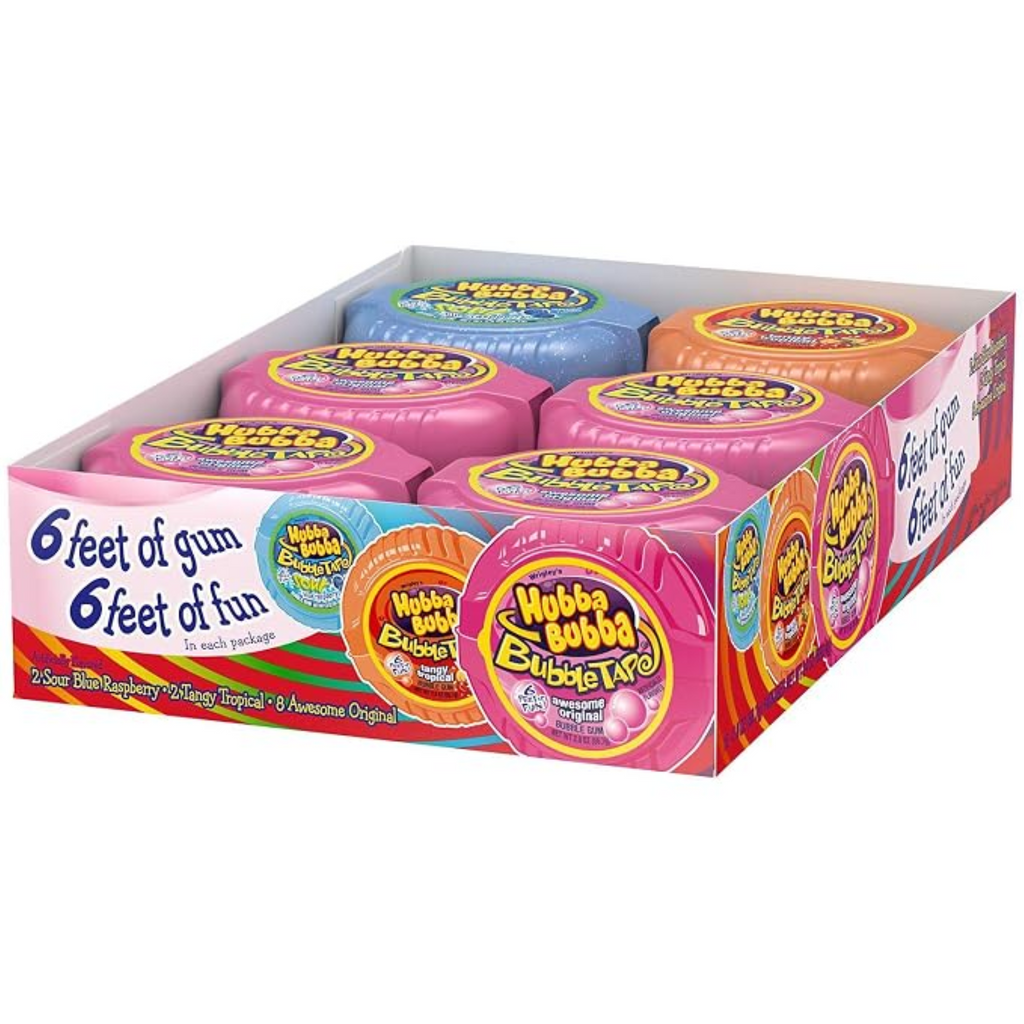 Hubba Bubble Bubble Tape Assorted