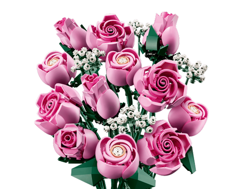 10374 Bouquet of Pink Roses CS PK 3