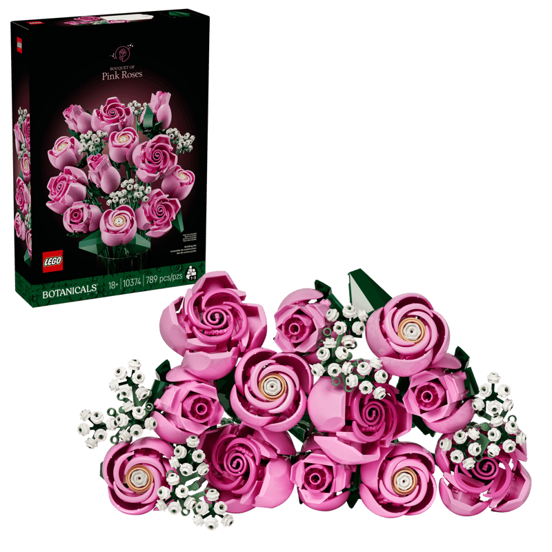 10374 Bouquet of Pink Roses CS PK 3