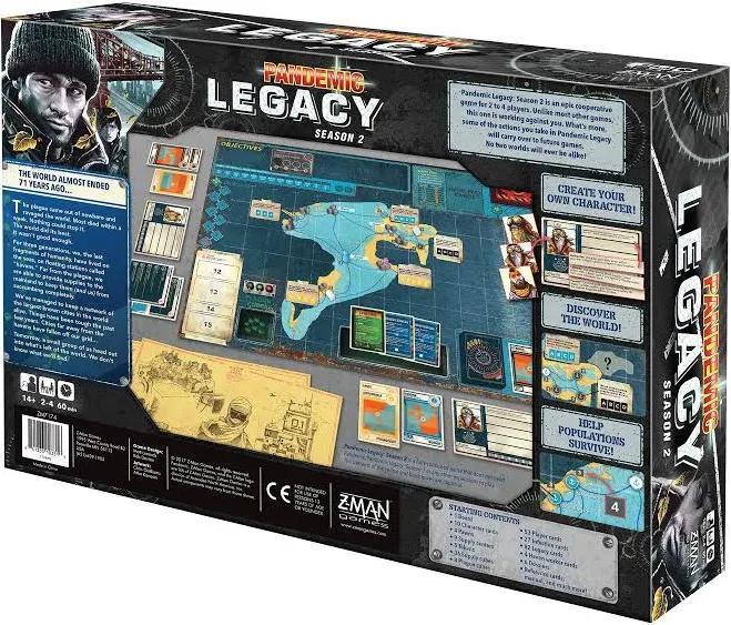 Pandemic: Legacy Season 2 (Black Edition)