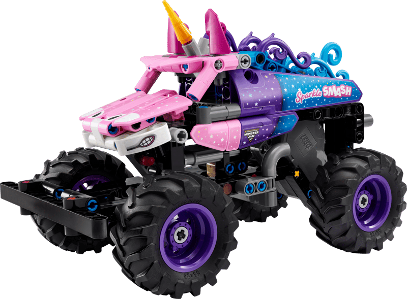 42220 Monster Jam Sparkle Smash Pull-Back