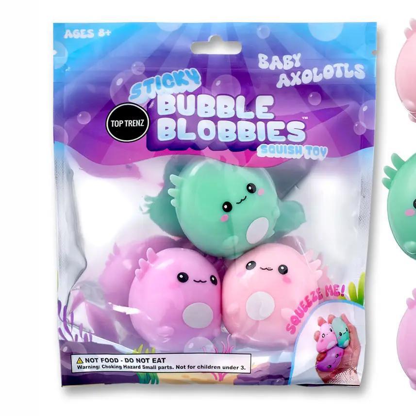 Sticky Bubble Blobbies - Baby Axolotls