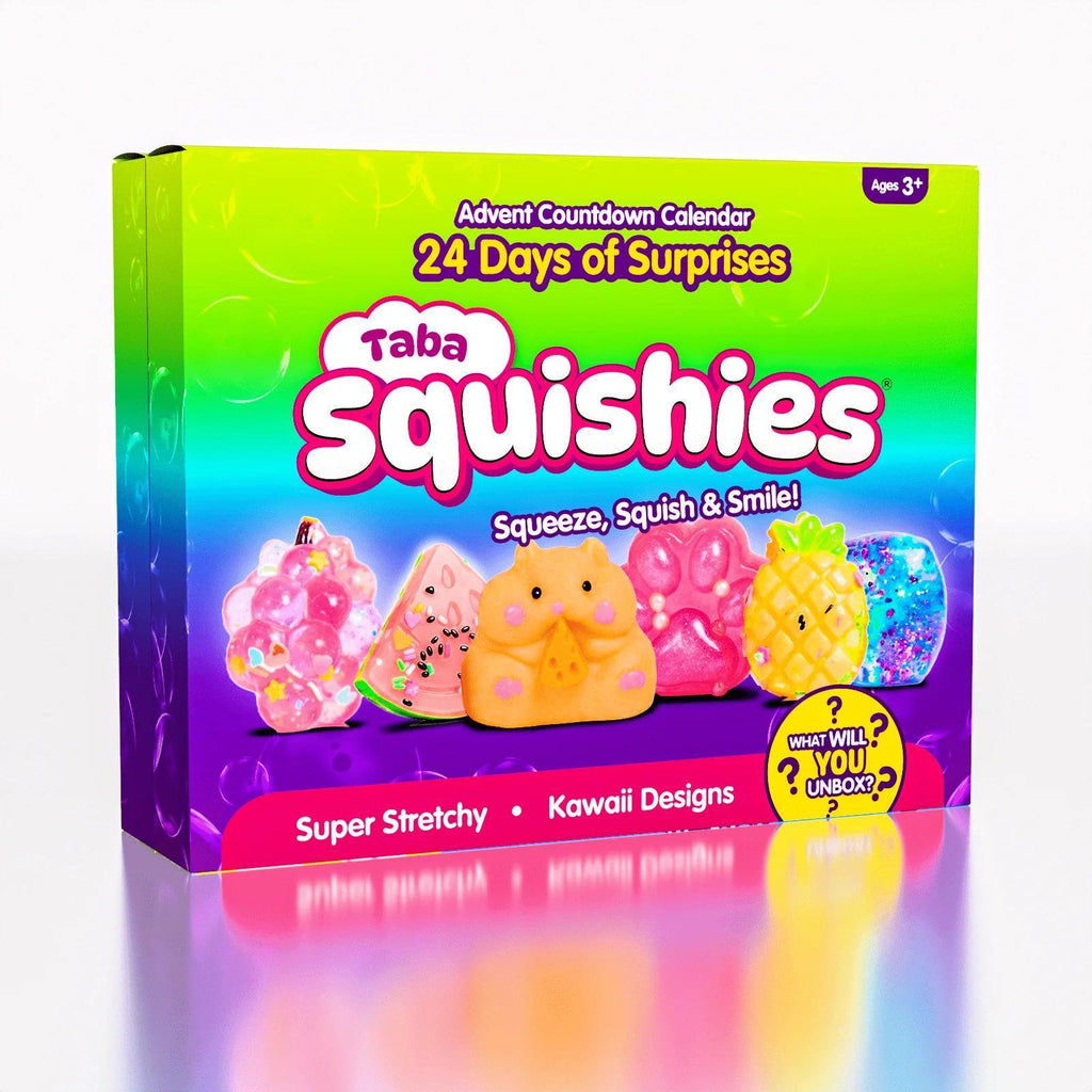 Taba Squishies Fidget Toys 24-Day Countdown Calendar (24pc)
