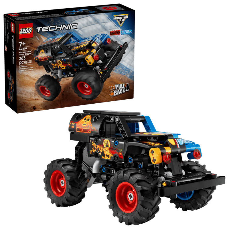 42219 Monster Jam™™ Grave Digger™™ Fire and Ice CS PK 3