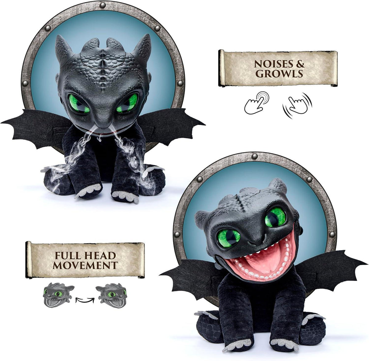 WOW! HOW TO TRAIN YOUR DRAGON TOOTHLESS PUPPETRONI