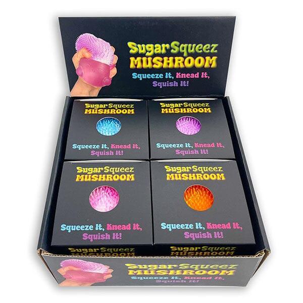 SugarSqueez Squishies® Maltose Mushroom Fidget Stress Ball (1pc) Assorted Colors