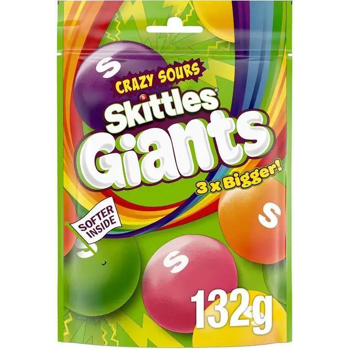Skittles Giants Crazy Sour