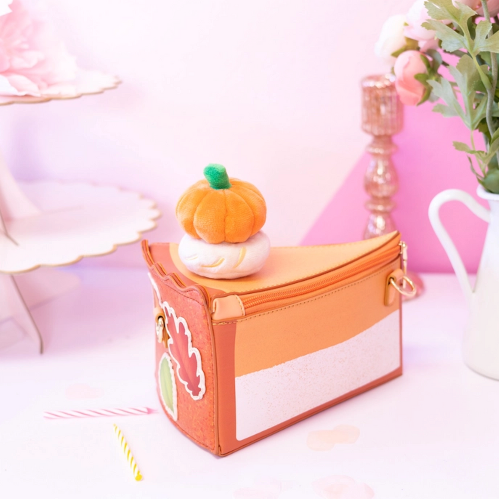Piece of Pie Slice Handbag -
Pumpkin Spice (Avail:07/26/23)