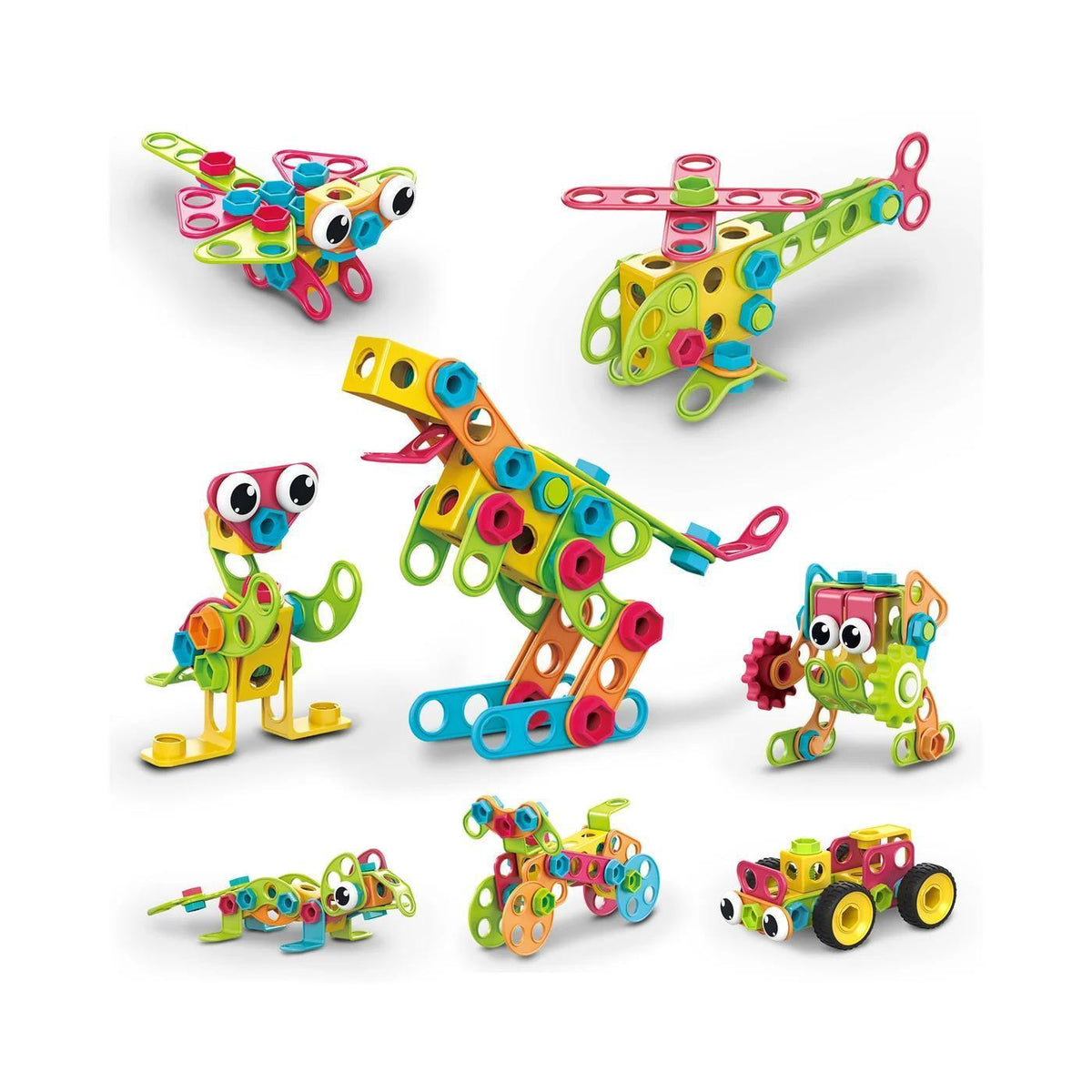 PicassoTiles Engineering Construction Set