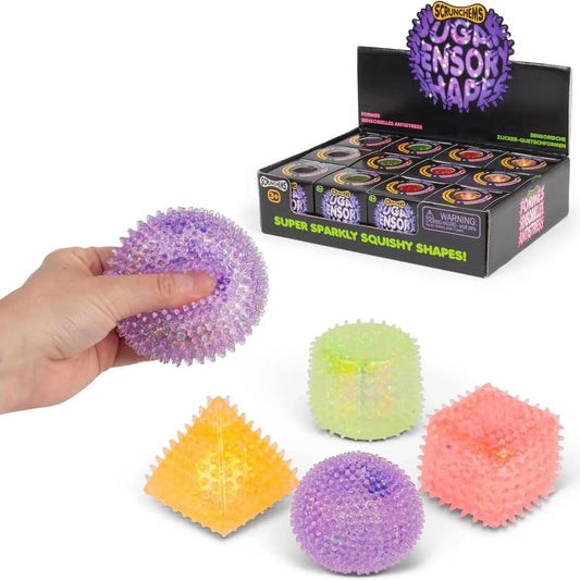 Scrunchems Sensory Sugar Shapes Squishy Fidget Toy