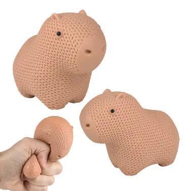 MARSHMALLOW CROCHET CAPYBARA 3.5"