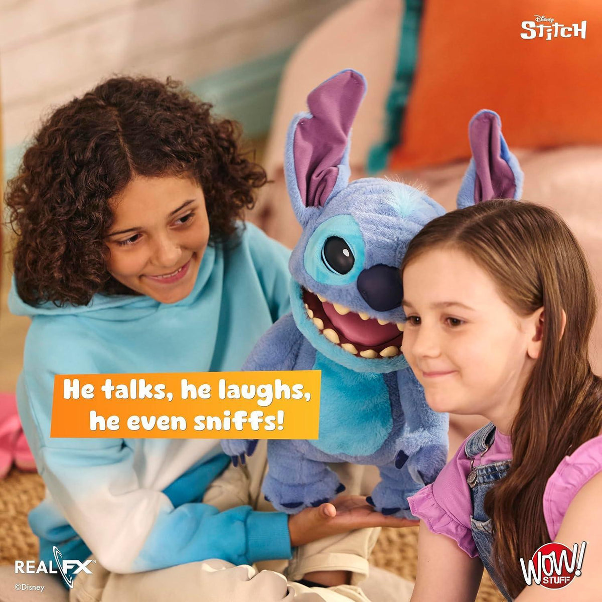 WOW! DISNEY STITCH PUPPETRONIC REALFX