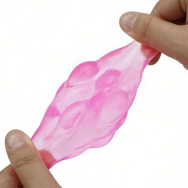 SugarSqueez Squishies® Bubble Cube Maltose Fidget Stress Ball (1pc) Assorted Colors