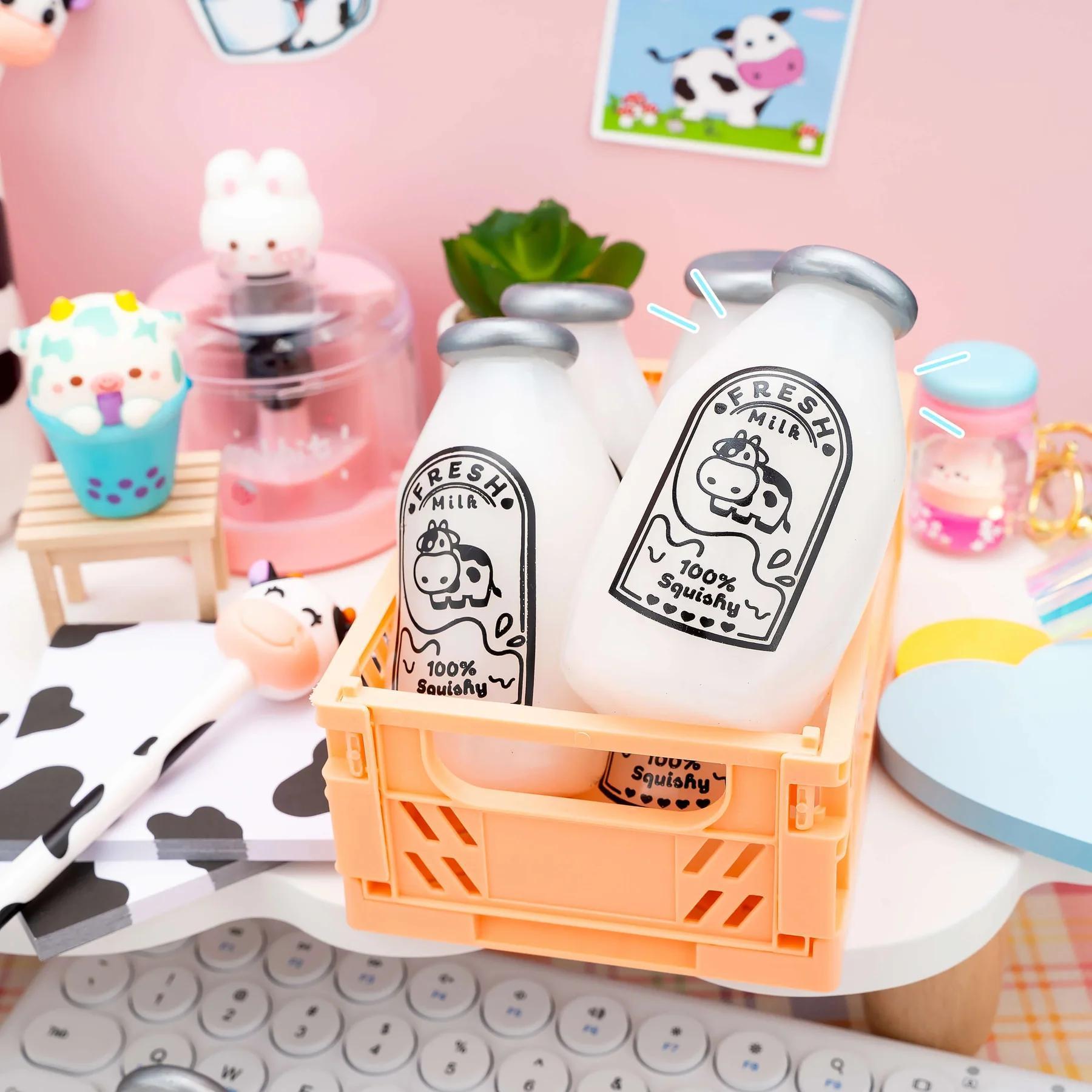 Fresh Milk Squishy Sensory Toy