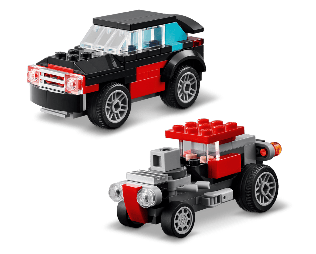 Flatbed Truck with Helicopter