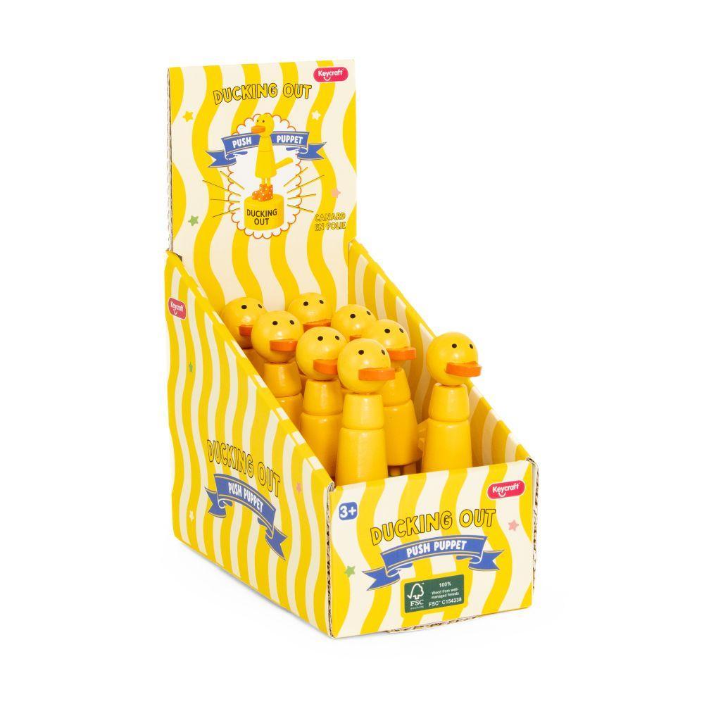 Ducking Out Push Puppet
