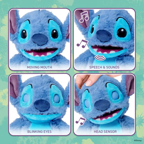 WOW! PALM PUPPETRONIC DISNEY STITCH