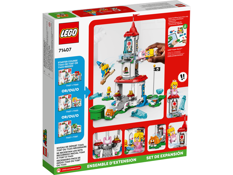 Cat Peach Suit and Frozen Tower Expansion Set