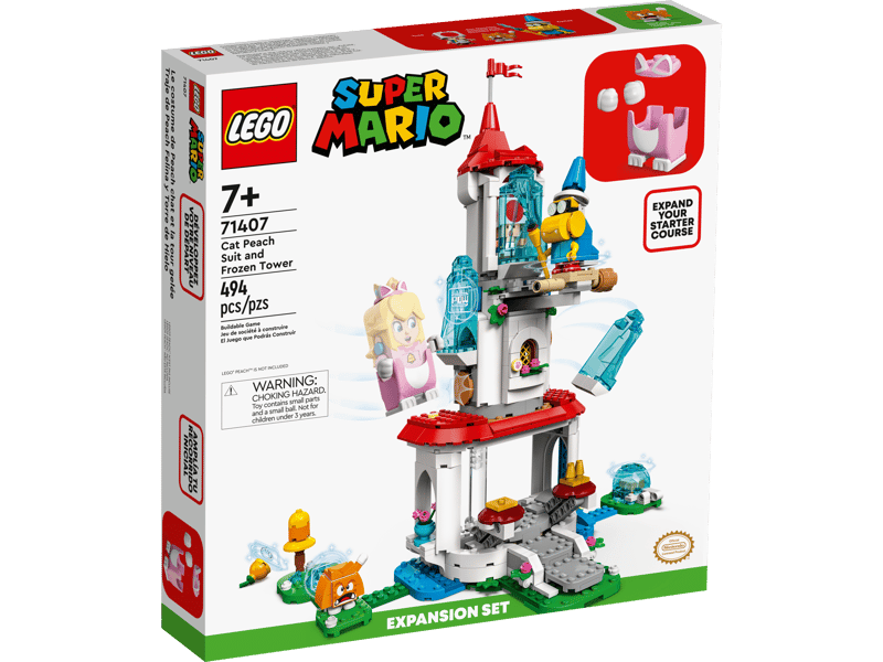 Cat Peach Suit and Frozen Tower Expansion Set