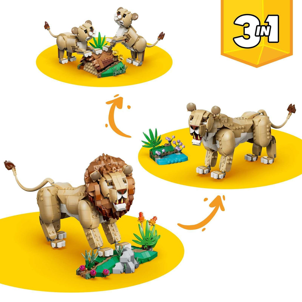 31386 Wild Animals: Majestic Lion