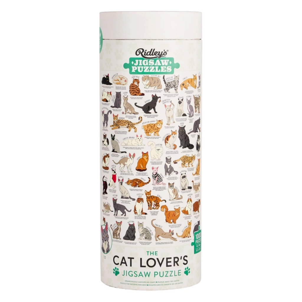 Cat Lover's 1000 Piece Jigsaw Puzzle – Chelan Toys & Sweets